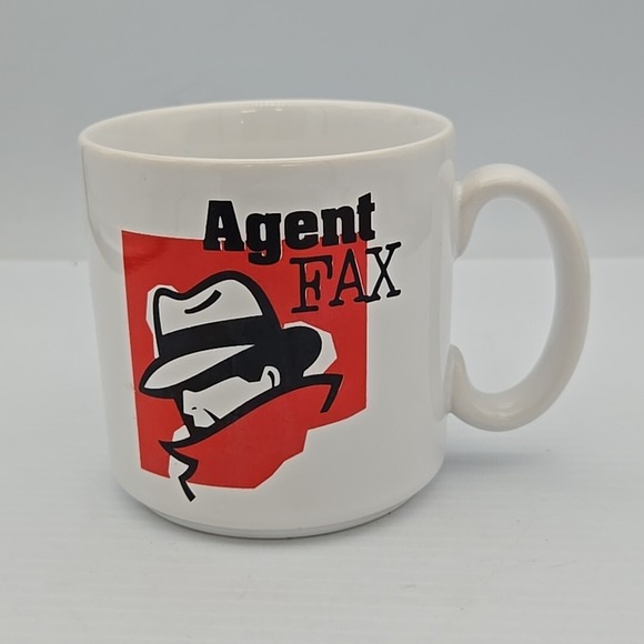 Other - JAMS Agent Fax GTE Telephone Heat Changing‎ Ceramic Coffee Cup/ Mug England